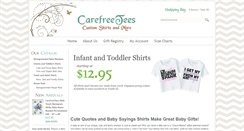 Desktop Screenshot of carefreetees.com